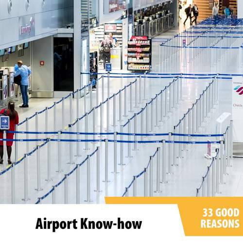 Number 1️⃣1️⃣ of 3️⃣3️⃣ reasons to choose Via Guide: Airports are the innovation leaders for most other businesses. For...